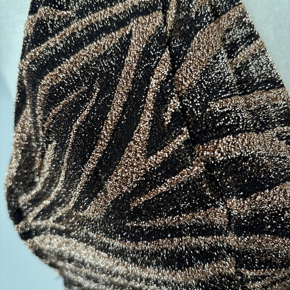 Zebra print wrap around halter top - Picture 3 of 8